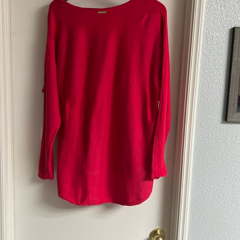 Micheal  kor , Red long sleeve, lightweight, sizeXl